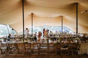 Wedding stretch tent
